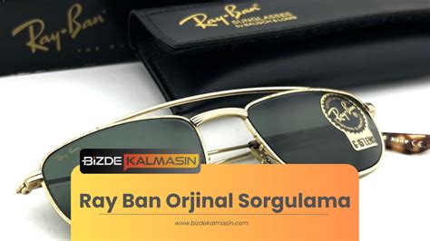 Ray Ban Orjinal Gözlük Seri Numarası Sorgulama .